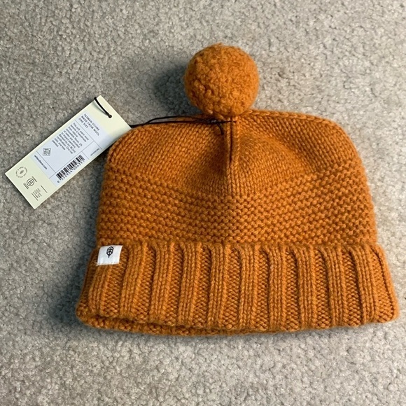 Will+Bear Accessories - NWT Tasman Ochre Will + Bear Hat Beanie Cap One Size Pumpkin